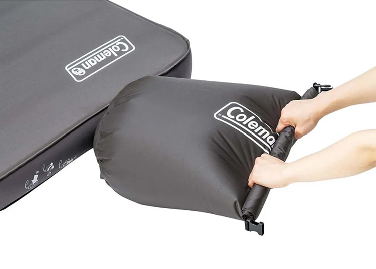 キャンパーインフレーターマットハイピーク_ポンプ式収納ケース