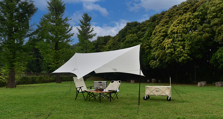 タープ単独でも使用可能