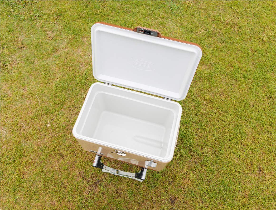 54QTスチールベルト(R)クーラー(バターナッツ)