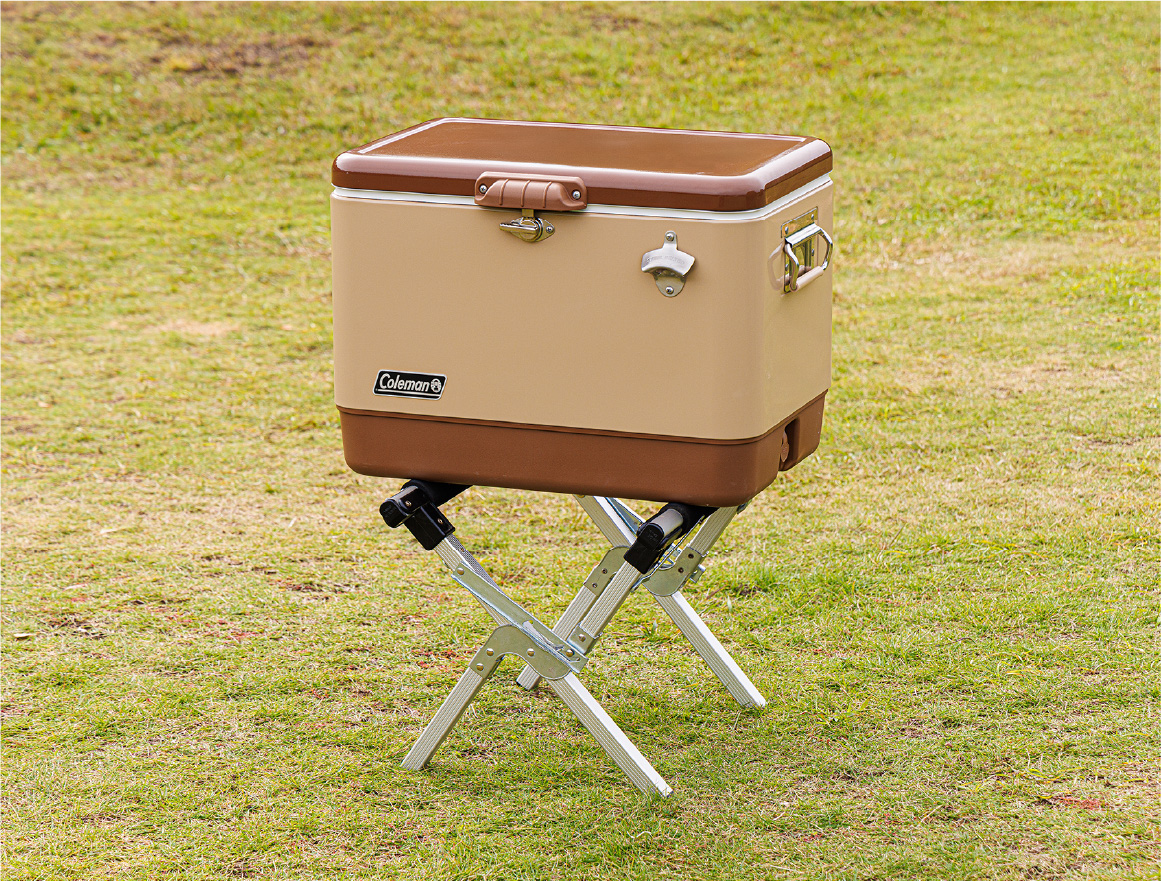 54QTスチールベルト(R)クーラー(バターナッツ)