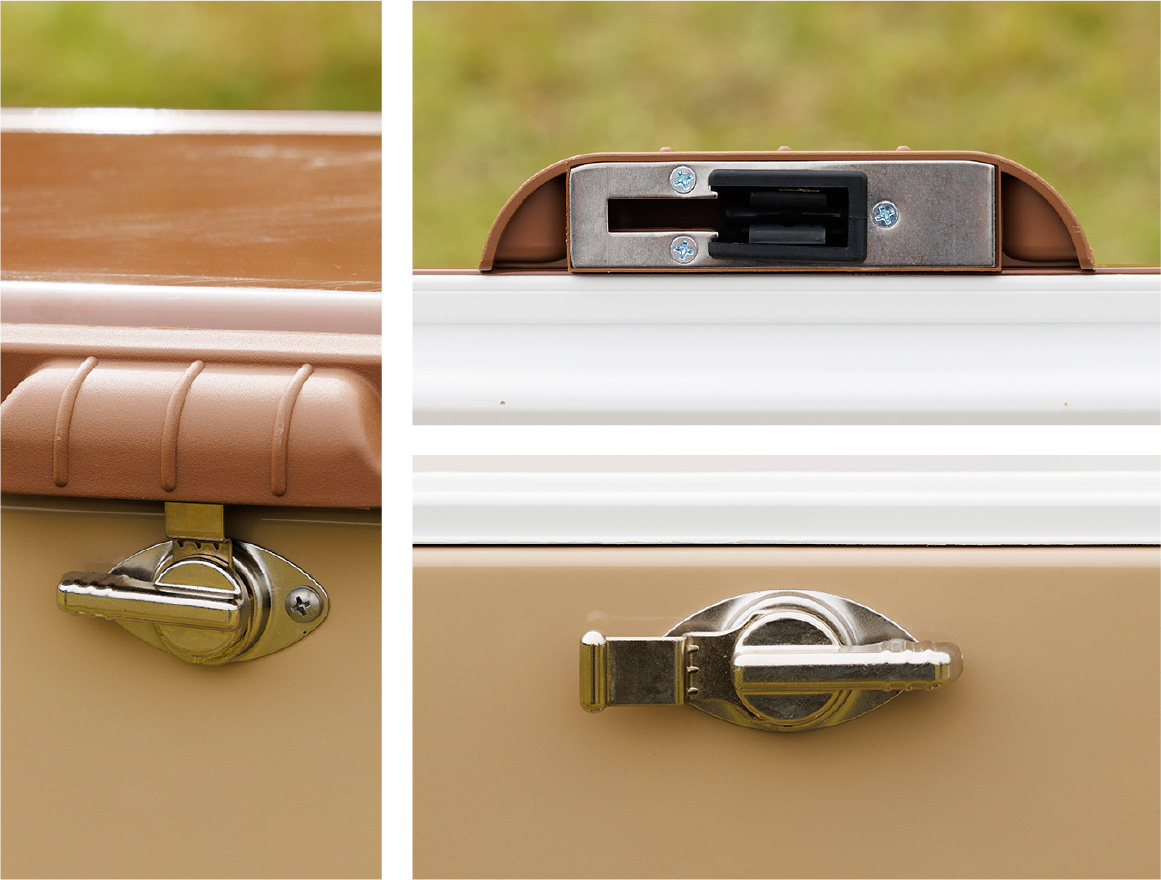 54QTスチールベルト(R)クーラー(バターナッツ)