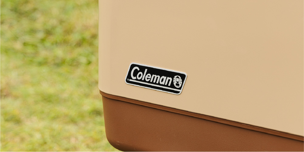 54QTスチールベルト(R)クーラー(バターナッツ)