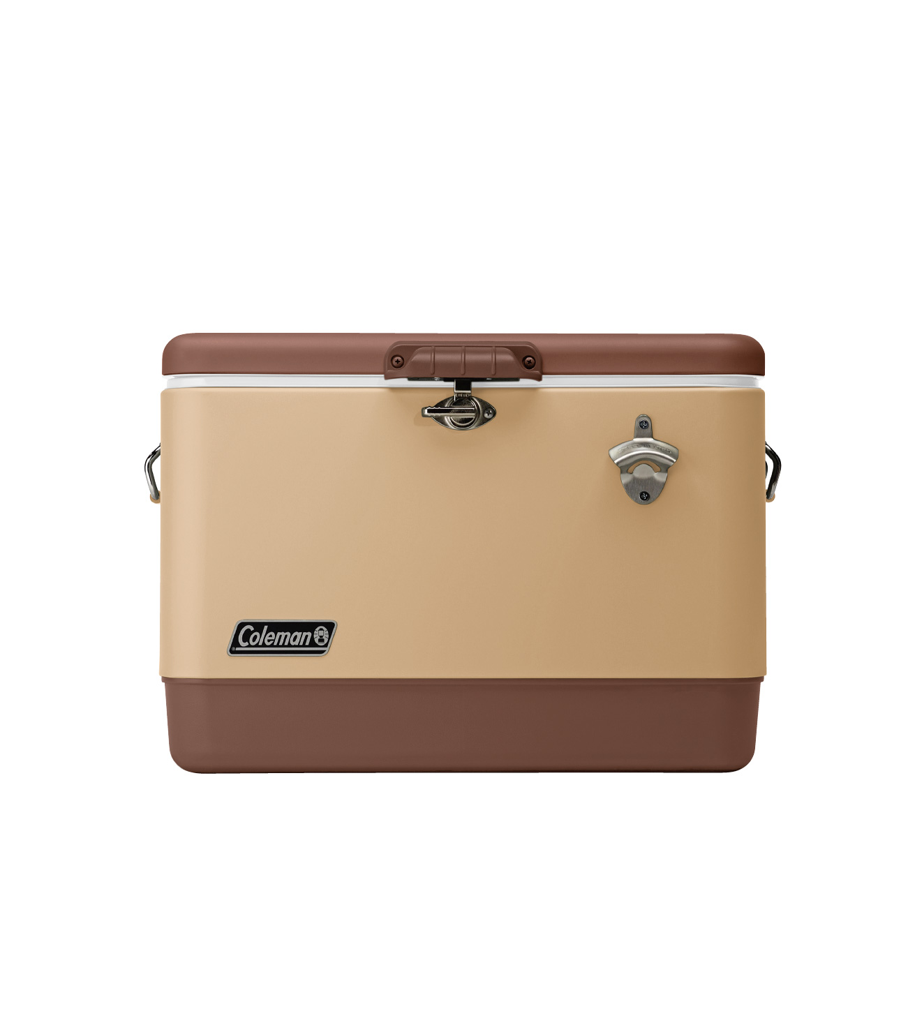 54QTスチールベルト(R)クーラー(バターナッツ)