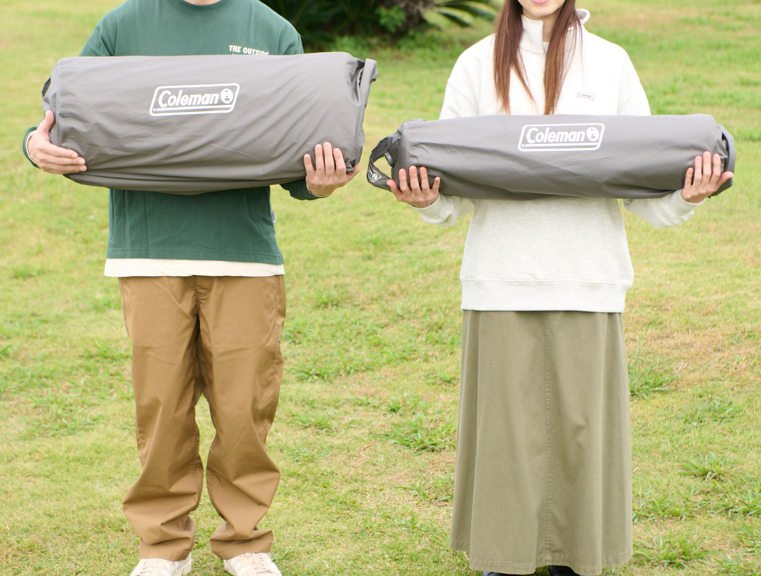 楽々収納できる専用ケース付き