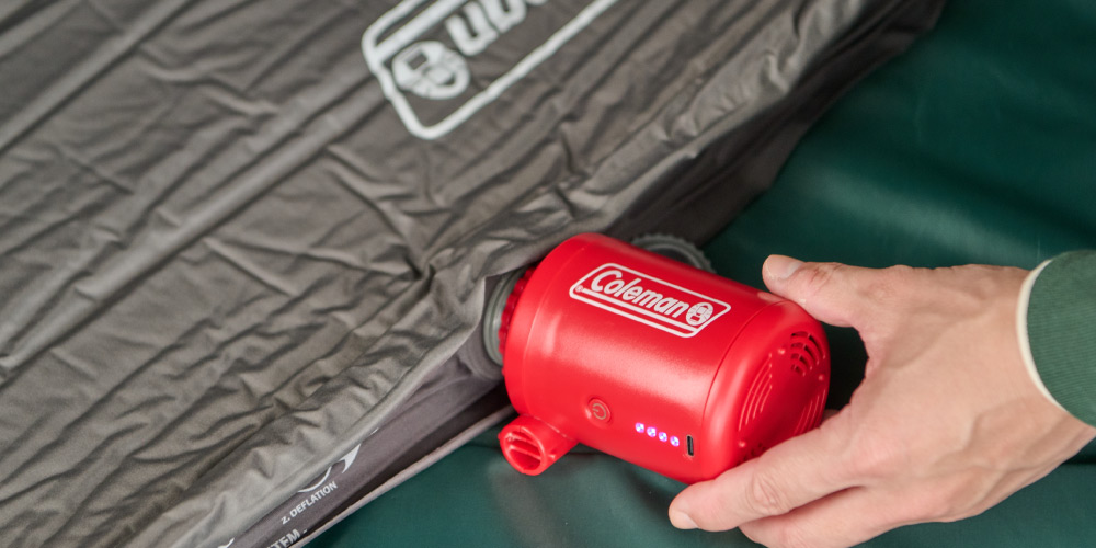 キャンパーインフレーターマットハイピーク（ダブル）