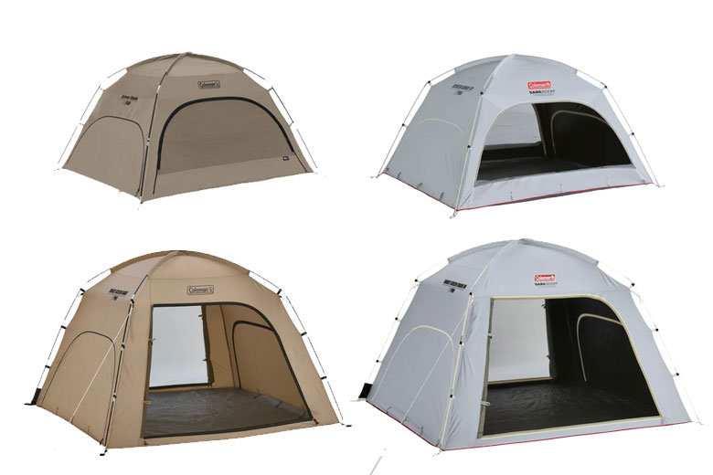 風に強いクロスポールシェード