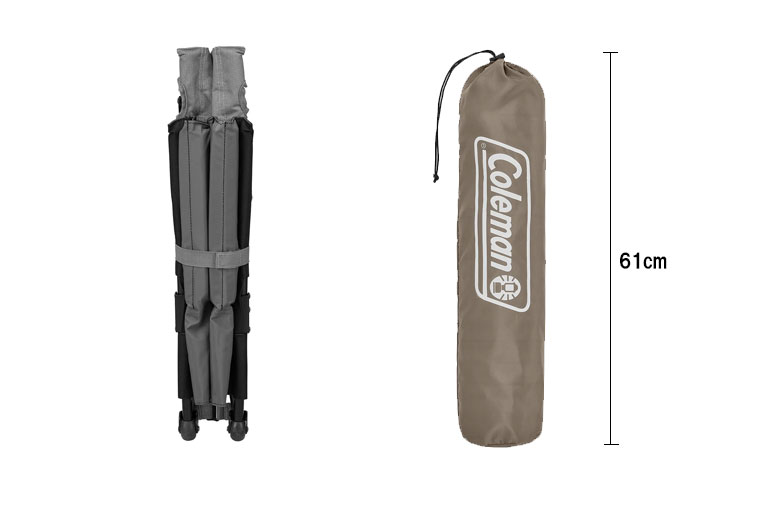 背中が楽になるコンパクトチェア（椅子）