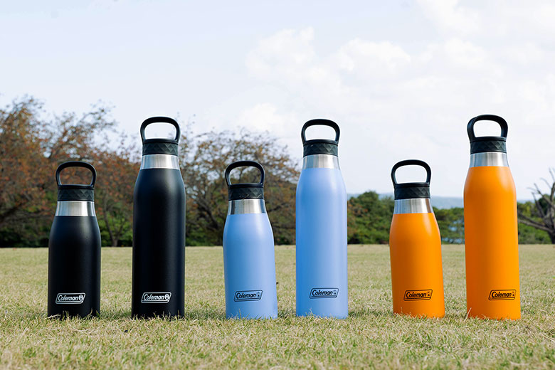 保冷と保温ができて扱いやすい水筒（ダブルステンレスボトル）