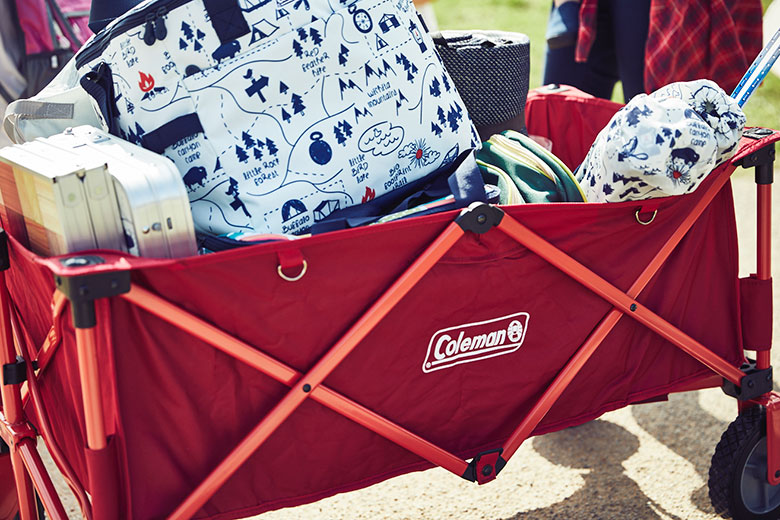 コールマンスタッフおすすめ！公園に荷物を持ち運ぶためのアイテム2選