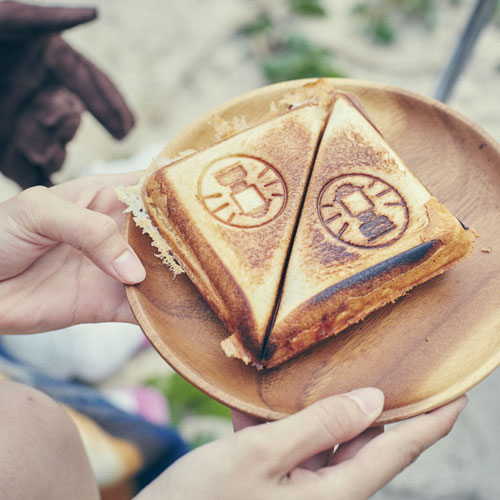 ホットサンドイッチクッカー