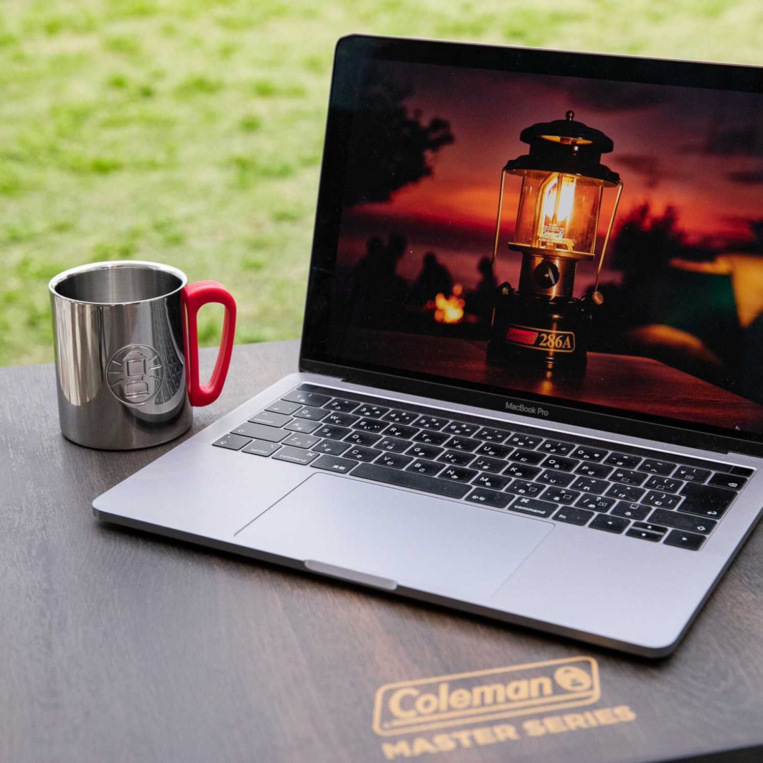 ダブルステンレスマグ/300（レッド）