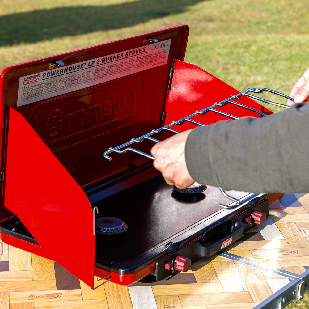 パワーハウスLPツーバーナーストーブⅡ（バターナッツ）