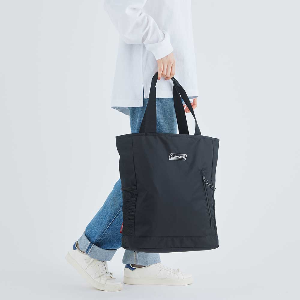 2WAYバックパックトート(ブラックヘザー)