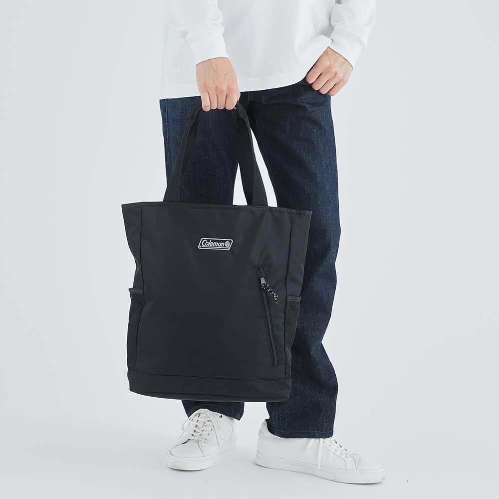 2WAYバックパックトート(ブラックヘザー)