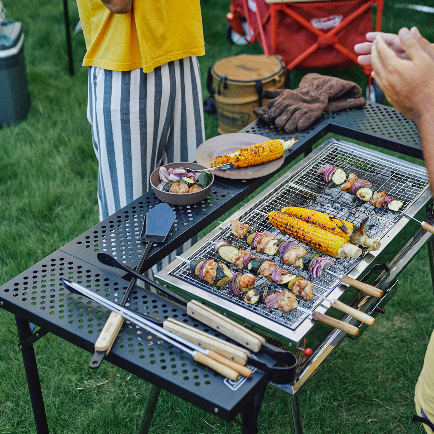 3ウェイ バーベキューテーブルセット