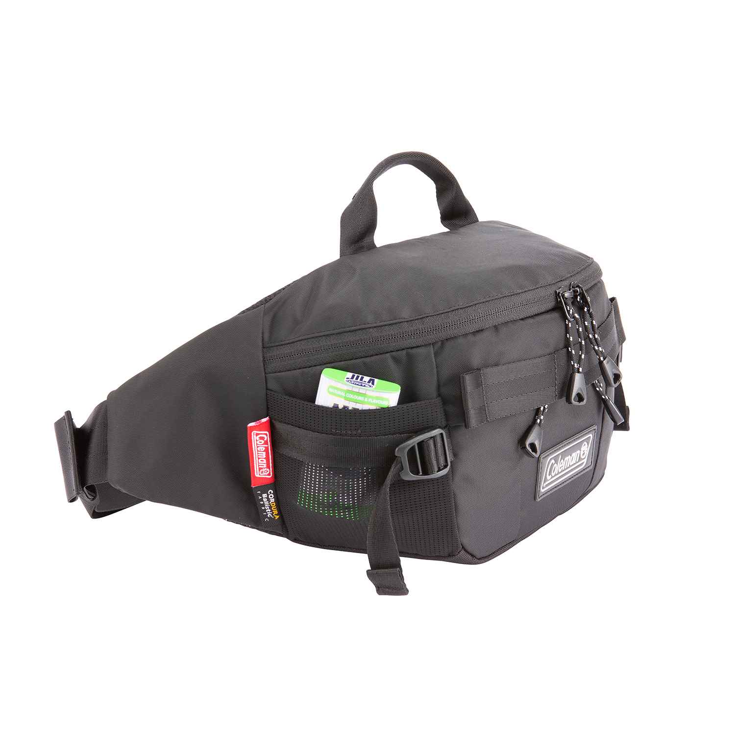 エスリア ウエストバッグ（ブラック）