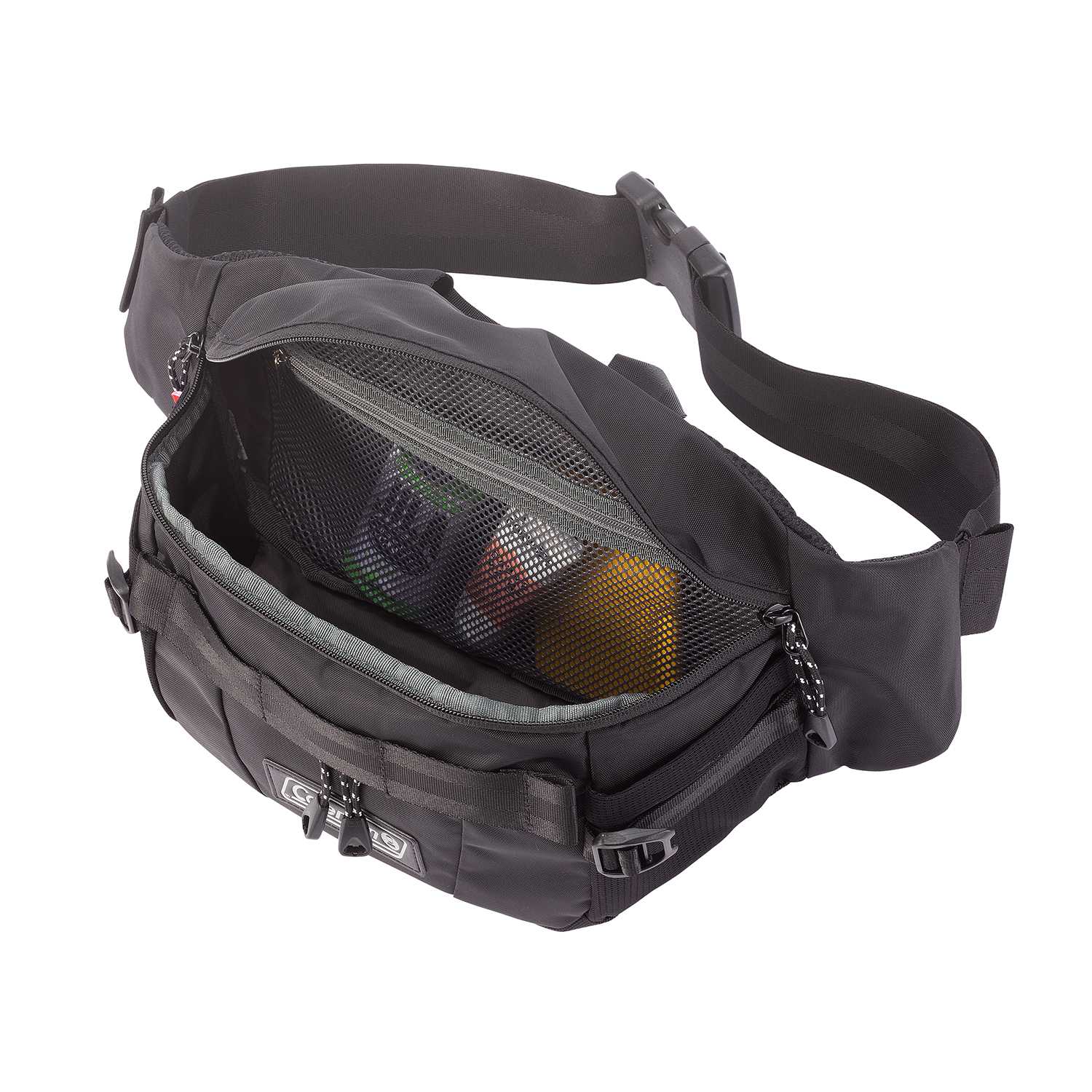 エスリア ウエストバッグ（ブラック）