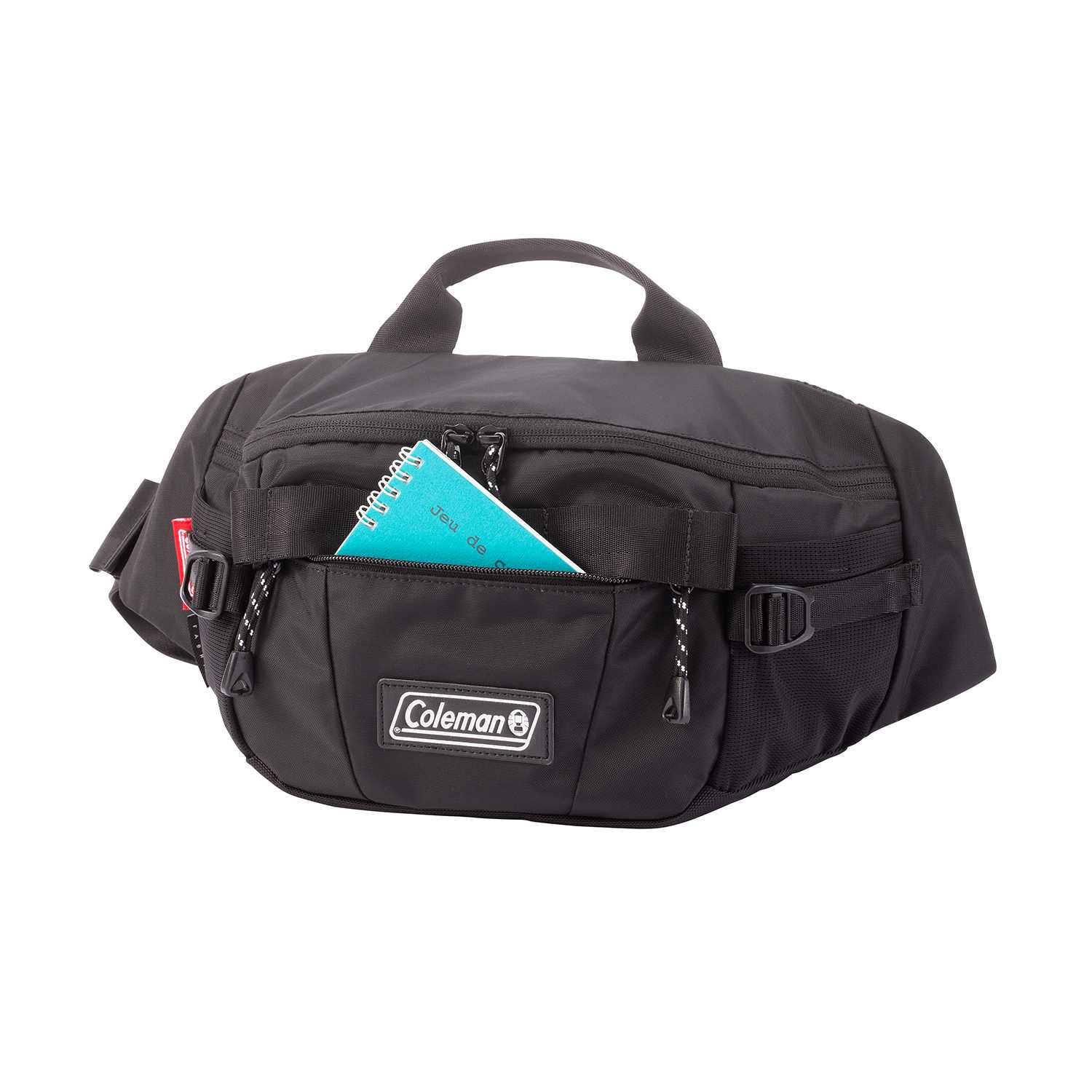 エスリア ウエストバッグ（ブラック）