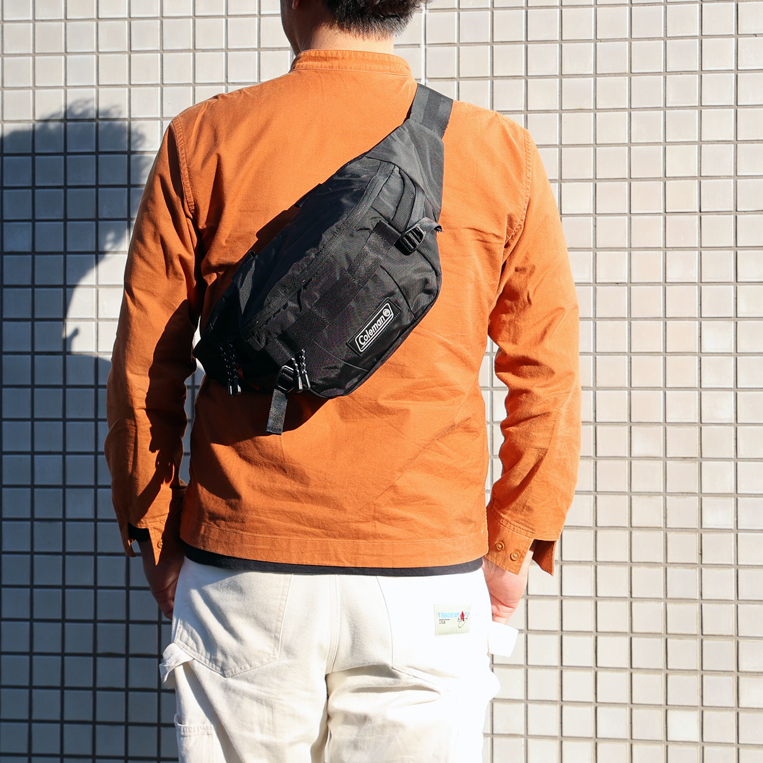 エスリア ウエストバッグ（ブラック）