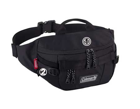 エスリアウエストバッグ外側ポケット