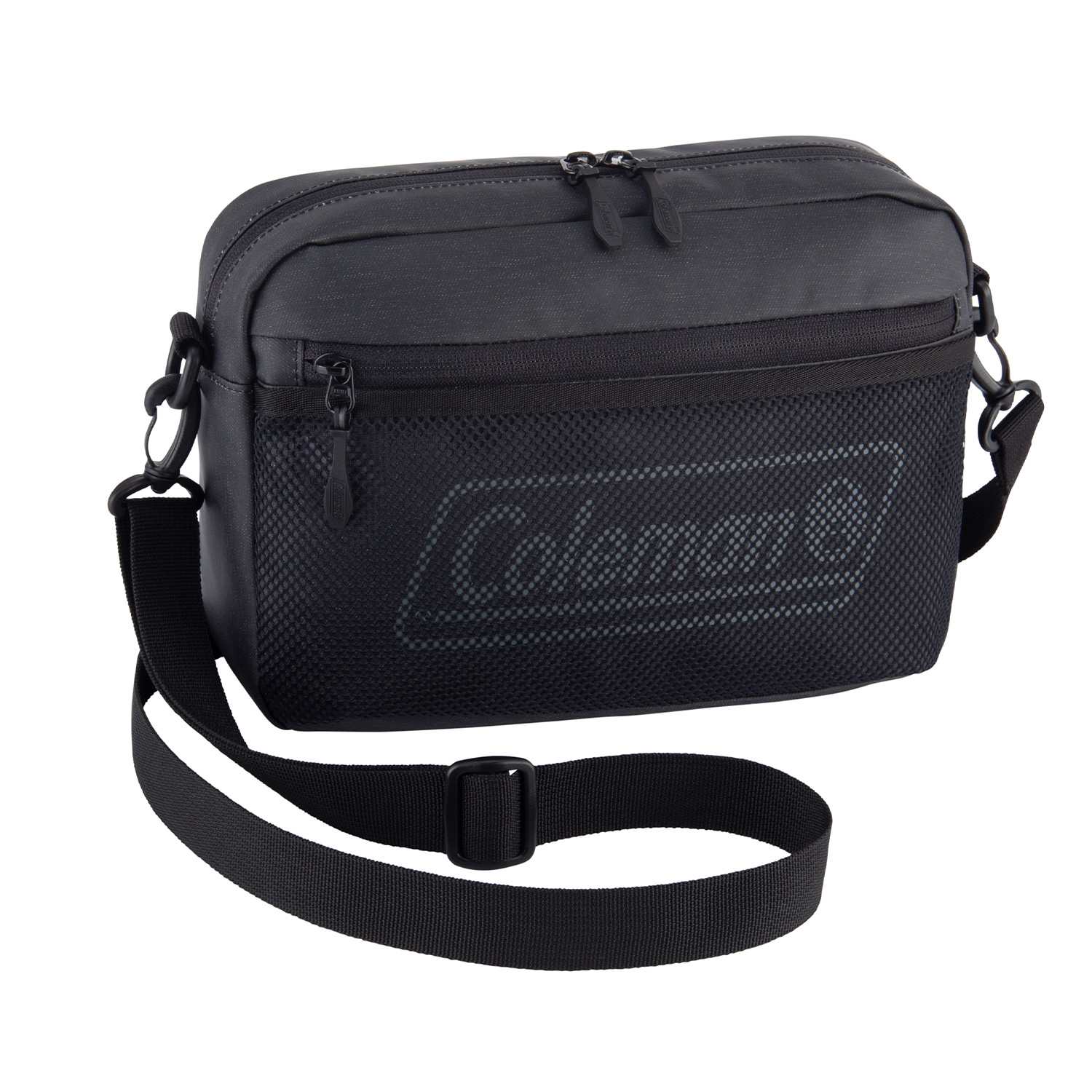 シールドショルダーポーチ（ヘザーブラック）