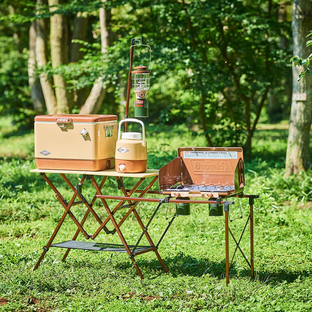 パワーハウスLPツーバーナーストーブⅡ（バターナッツ）
