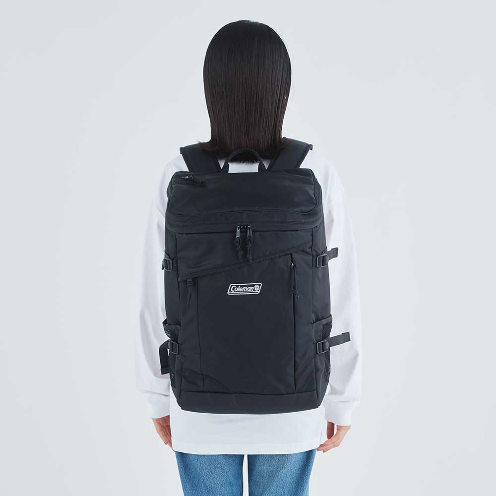 ウォーカースクエアバックパック (ブラックヘザー)