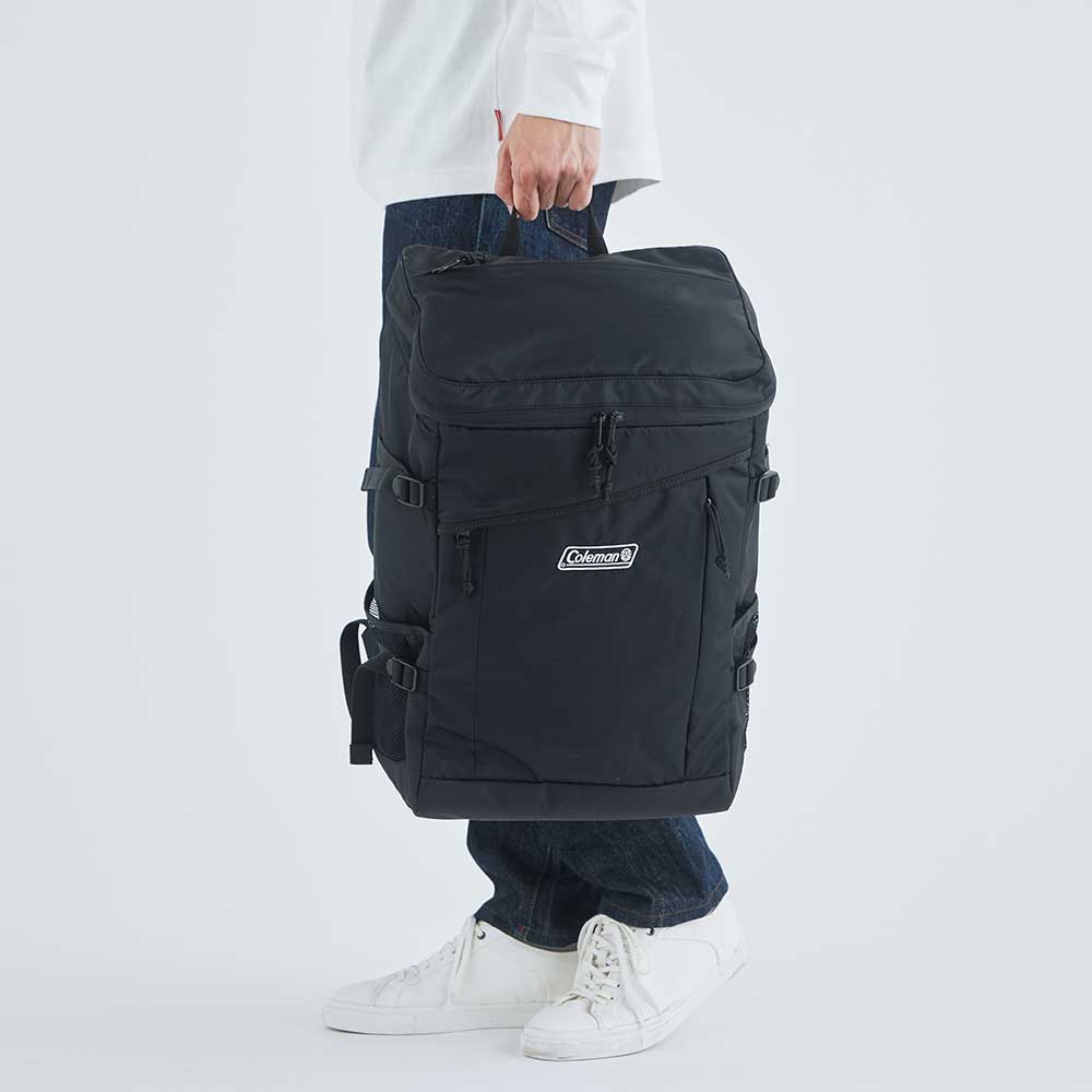 ウォーカースクエアバックパック (ブラックヘザー)