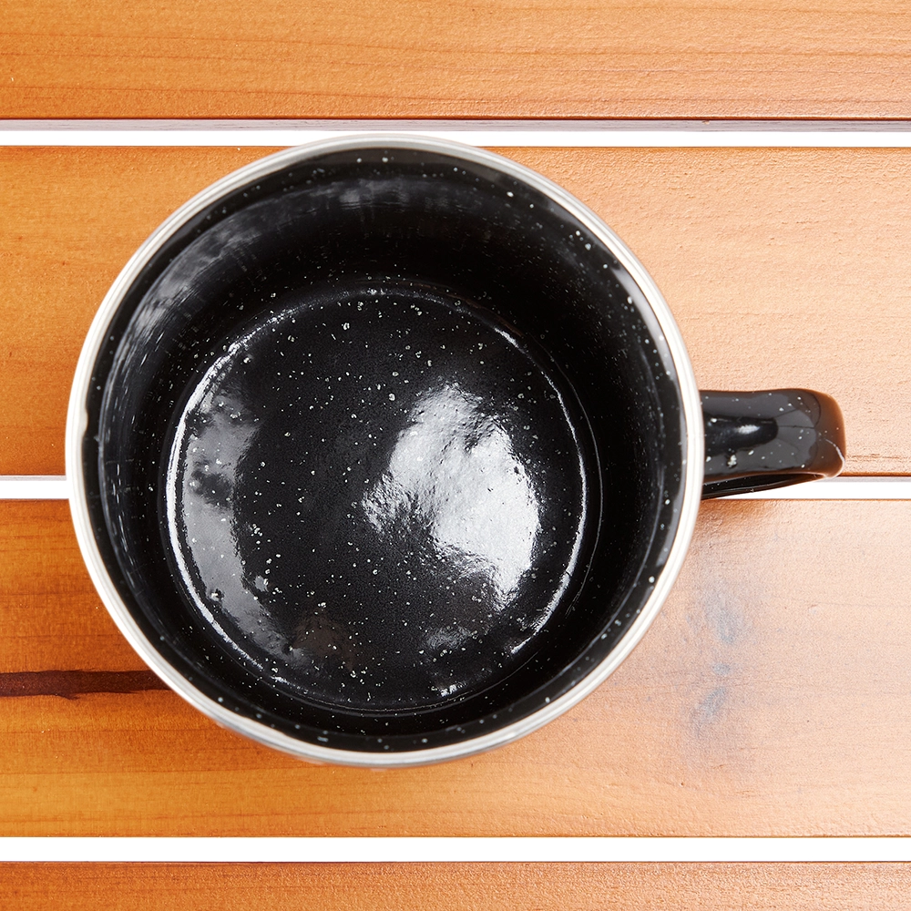 エナメルマグ（ブラック）