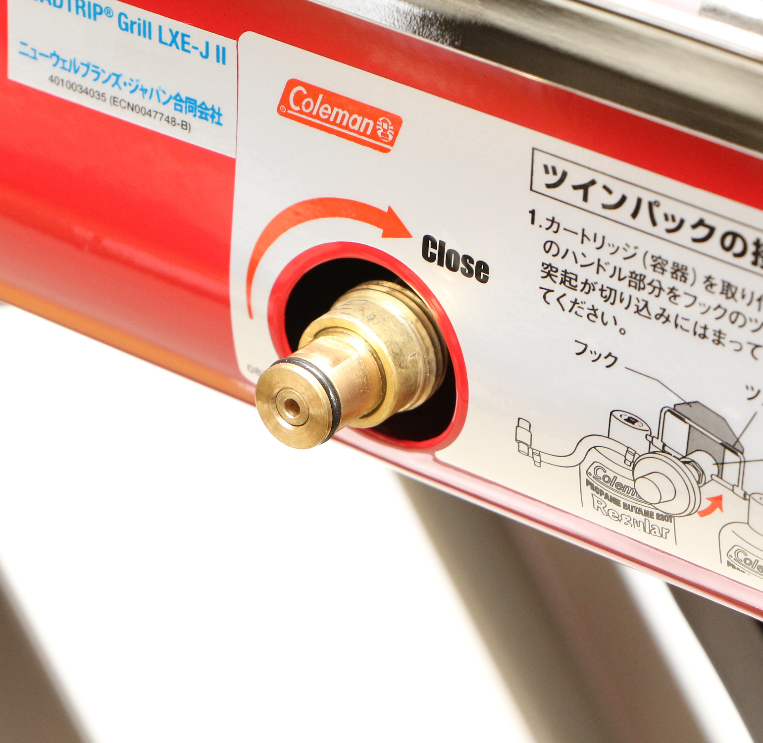 ロードトリップグリル用Oリング（ツインパック取り付け部）