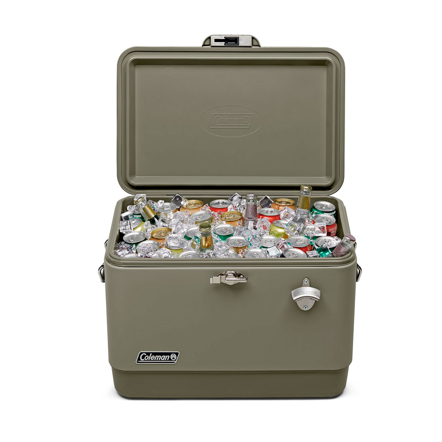 54QT スチールベルトクーラー（セージ）