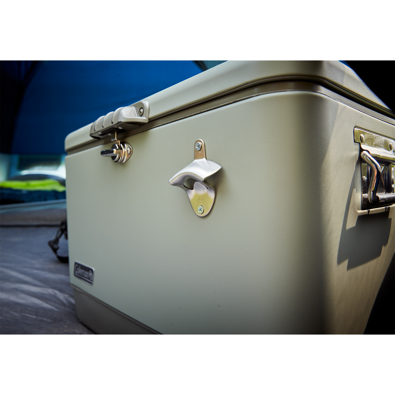 54QT スチールベルトクーラー（セージ）