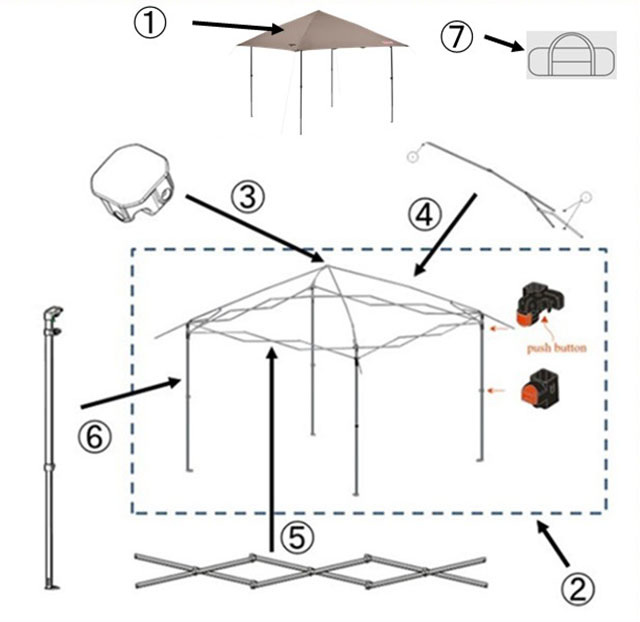 インスタント バイザーシェード II / L (グレージュ)用シェードスキン