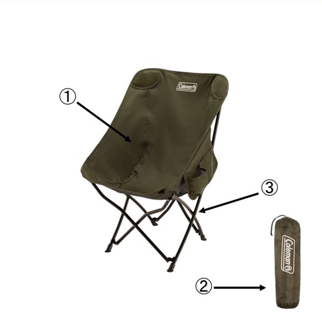 ヒーリングチェアネクスト（オリーブ）用収納ケース