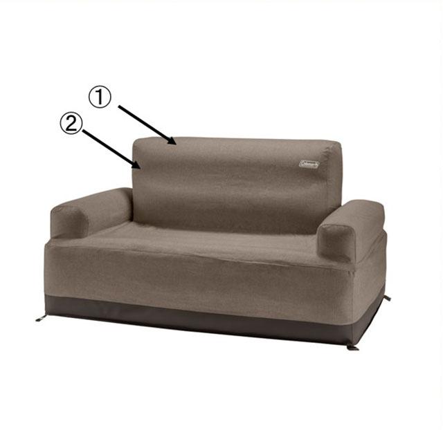 エアカウチ ダブル（グレージュ）用インナー