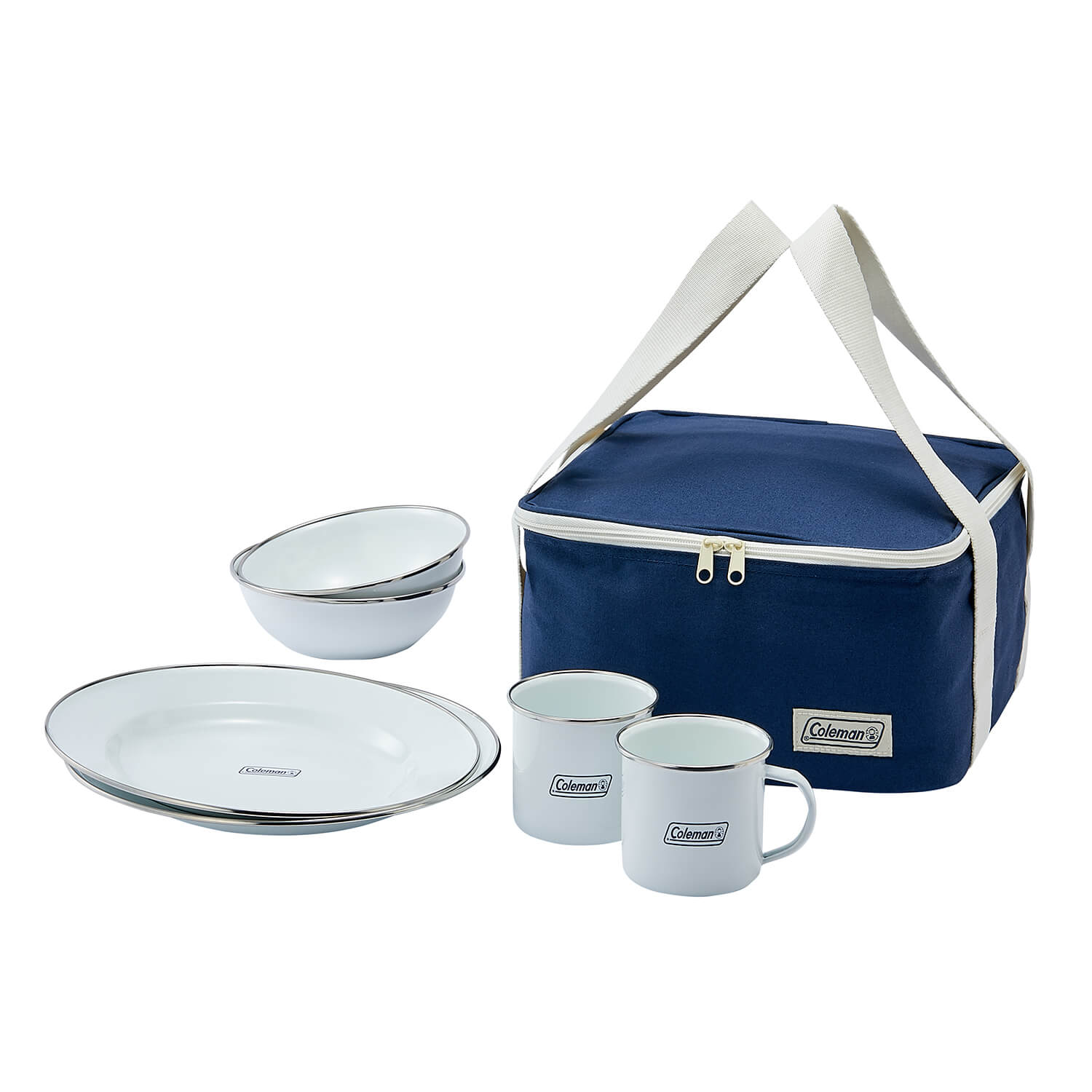 エナメルディッシュウェアセットデュオ