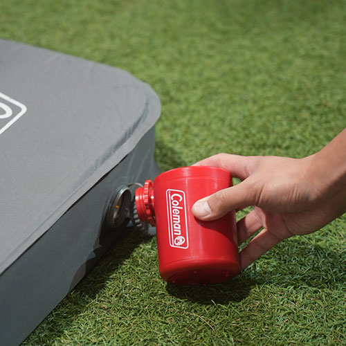 キャンパーインフレーターマットハイピーク注入