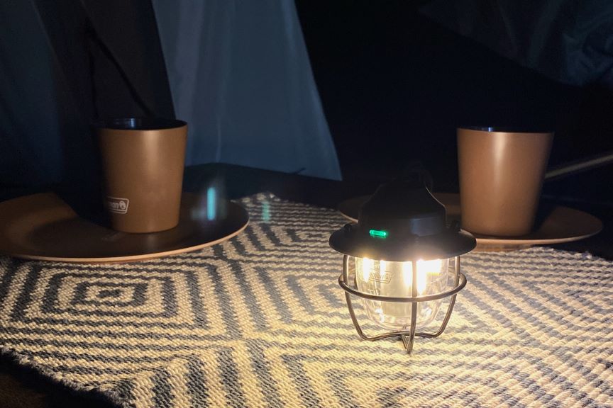 キャンピングミニランプ