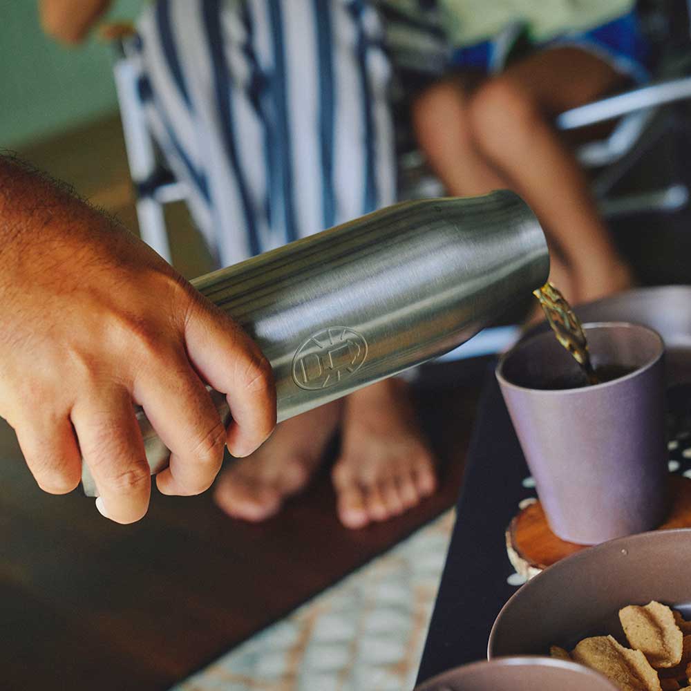 ダブルステンレスボトル350(ブラック)