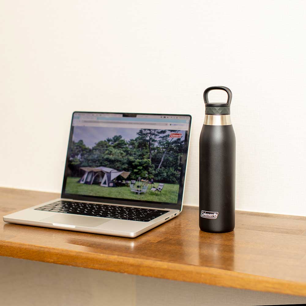 ダブルステンレスボトル590(オレンジ)