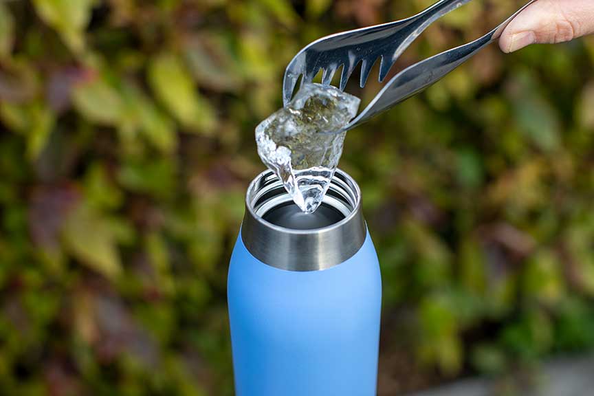 ダブルステンレスボトル350(ブラック)