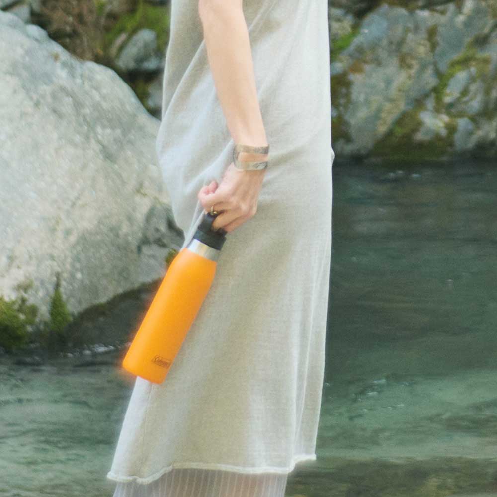 ダブルステンレスボトル590(オレンジ)