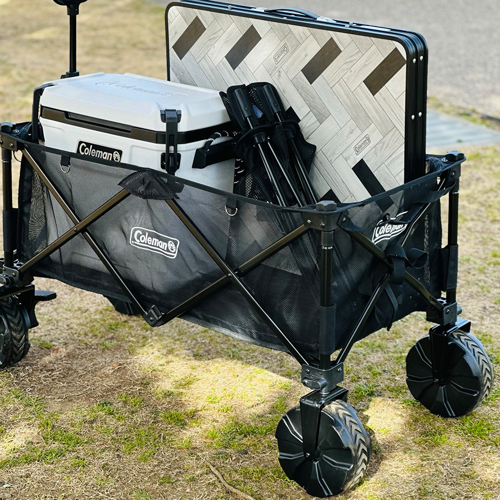 アウトドアワゴンマックス（ブラック）