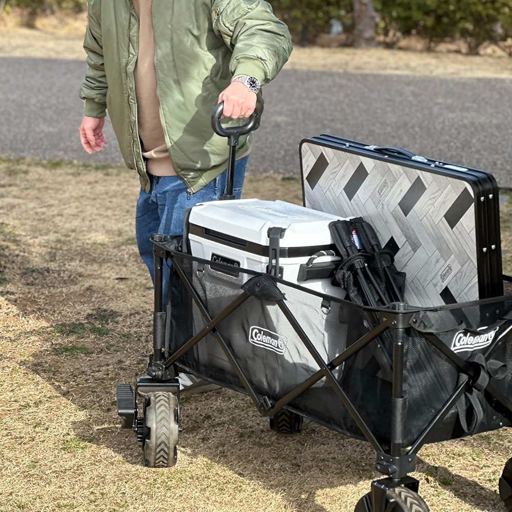 アウトドアワゴンマックス（ブラック）