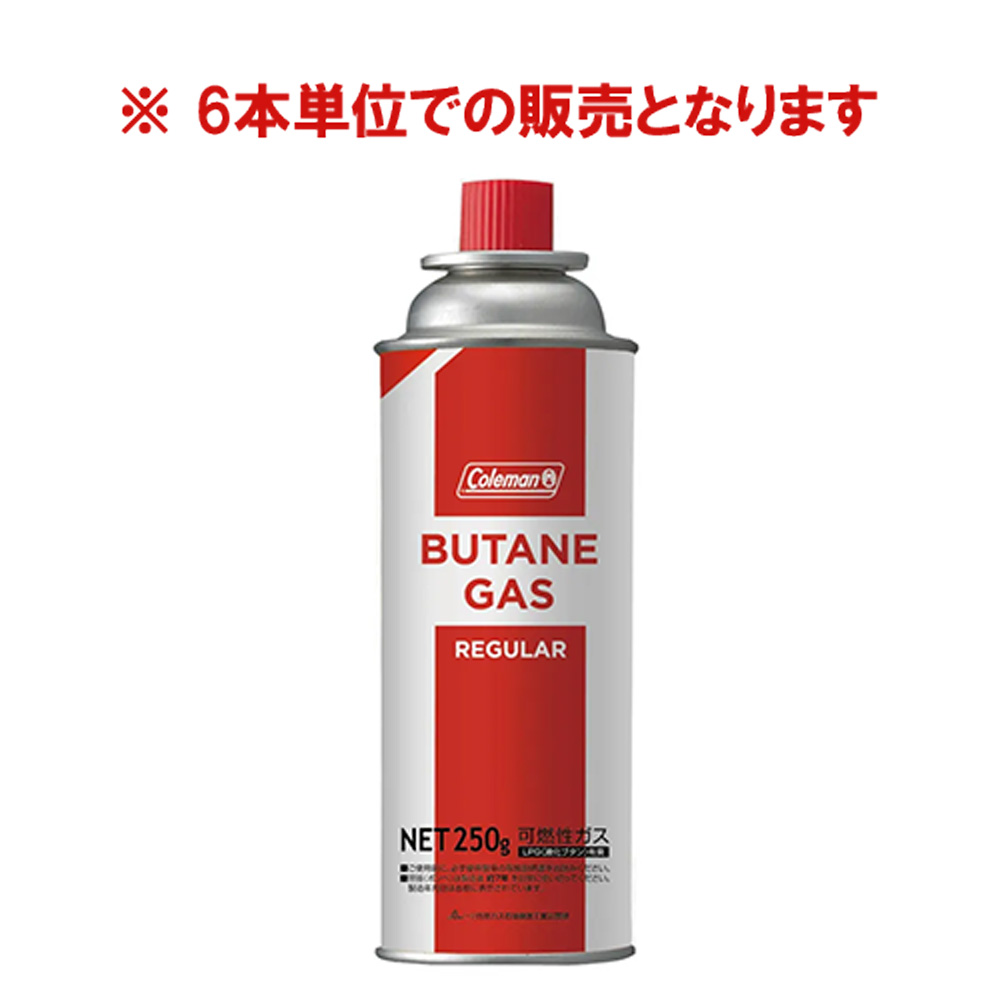 レギュラーブタンガス燃料 CB缶 6本入り