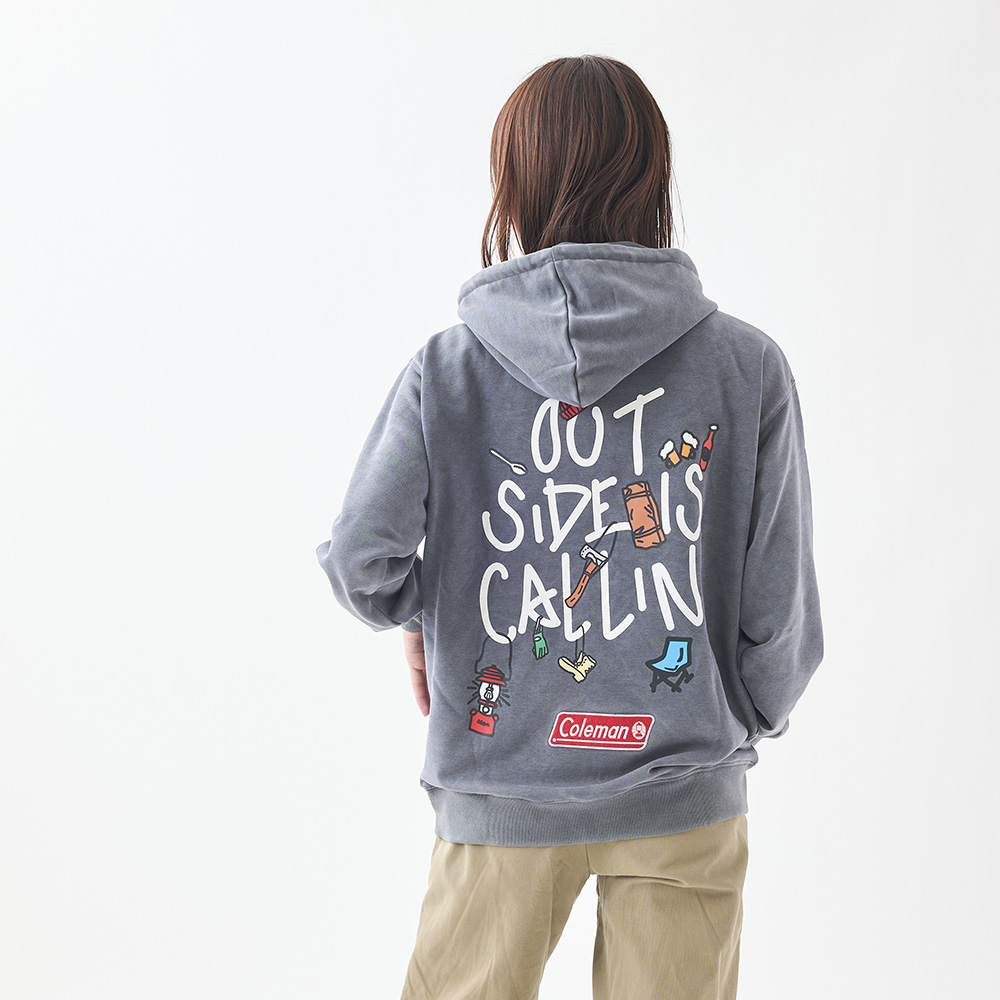 フーディー キャンプグッズ（チャコール）