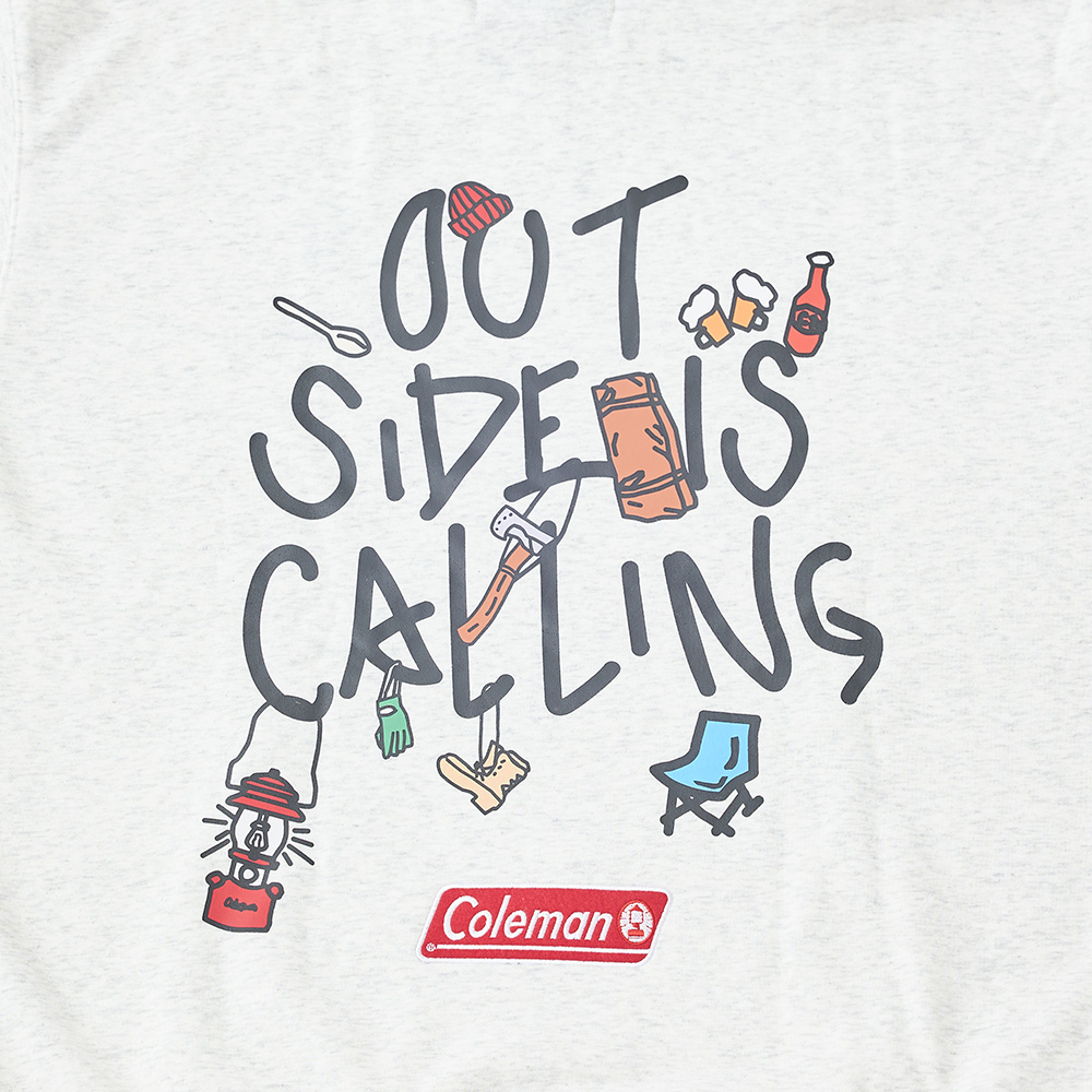 フーディー キャンプグッズ（ライトグレー）