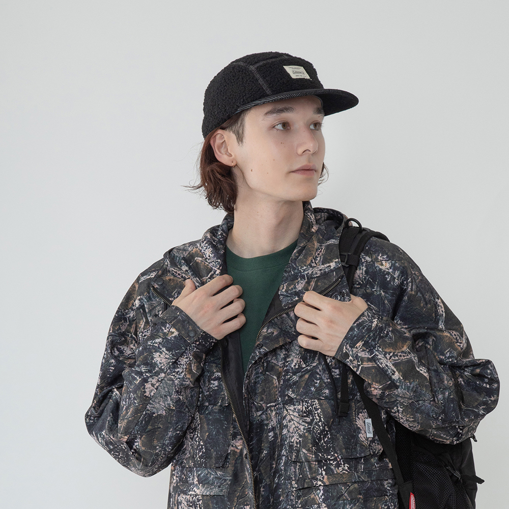 ジェットキャップ コーデュロイ（ブラック）