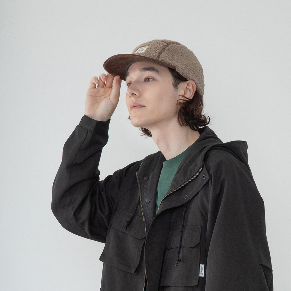 ジェットキャップ コーデュロイ（モカ）