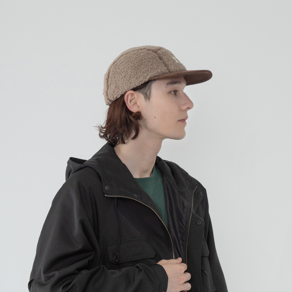 ジェットキャップ コーデュロイ（モカ）